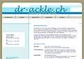 Referenzwebsite dr-ackle.ch